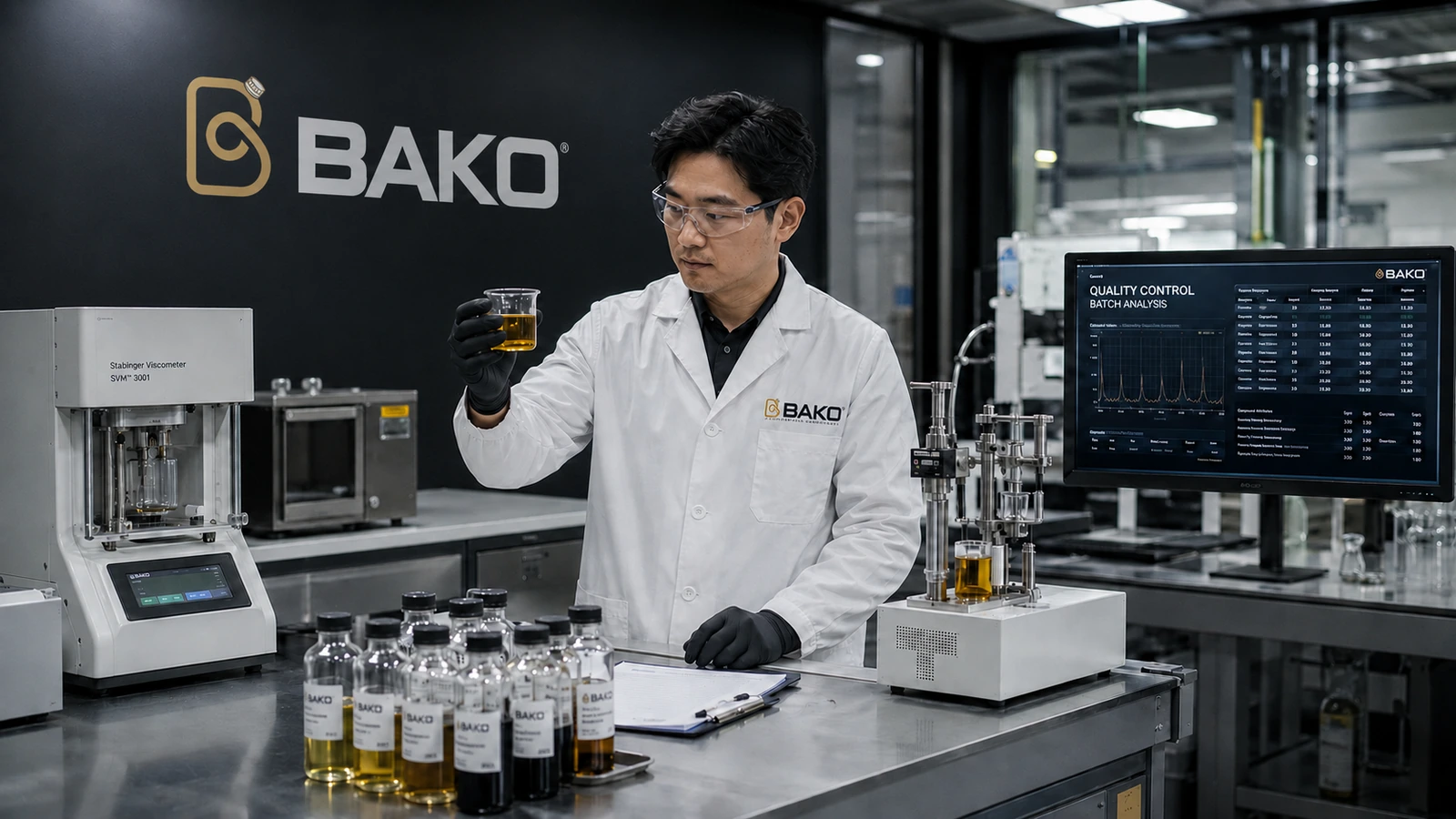Lubricant laboratory quality verification